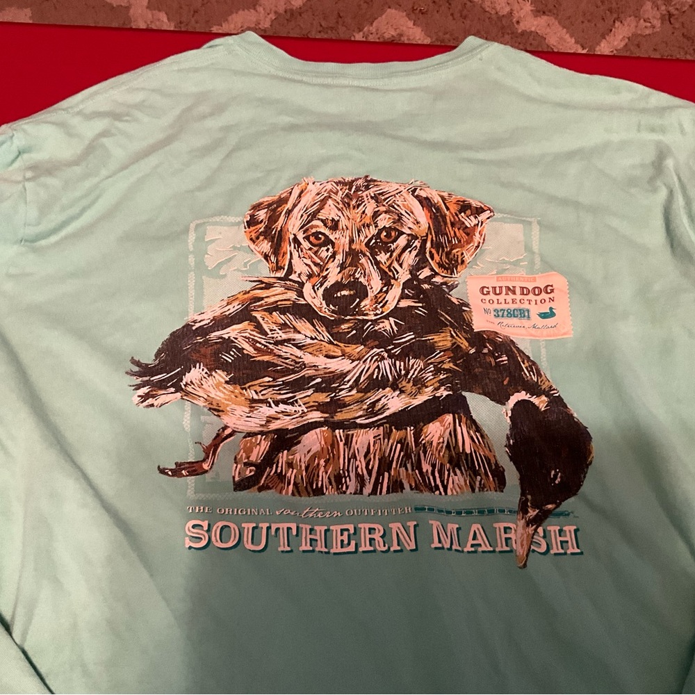Men’s large LS SOUTHERN MARSH TEE